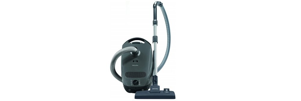 Miele Grey Classic C1 Pure Suction Canister Vacuum Cleaner, Graphite
