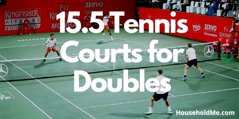 15.5 Tennis Courts for Doubles Equals an Acre