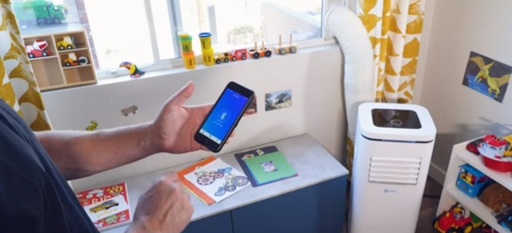 RolliBot App-Enabled RolliCool Portable Air Conditioner