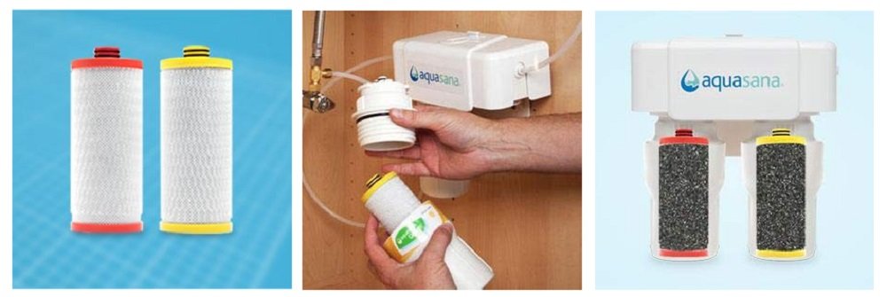 Aquasana AQ-5200.55 2-Stage Under Sink Water Filter System Review
