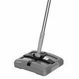 Rechargeable Electric Broom Cordless Floor Sweeper For Home Office Hard/Bare Floor Cleaning, Ergonomic Handle & Double Powerful Brushes