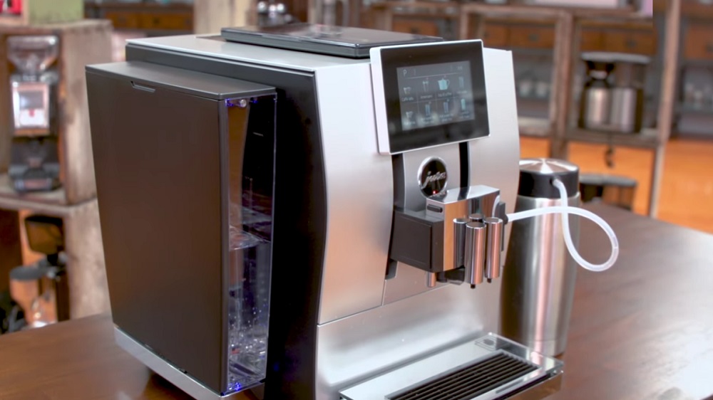 Jura Z8 Aluminum Automatic Espresso & Cappuccino Machine with Touch screen