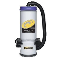 ProTeam Commercial Backpack Vacuum, Super CoachVac Vacuum Backpack with HEPA Media Filtration