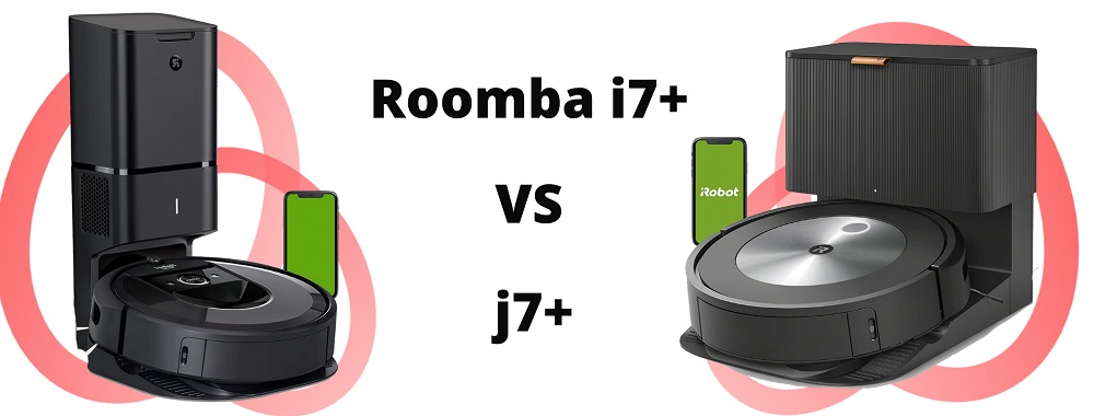 iRobot Roomba i7+ vs j7+