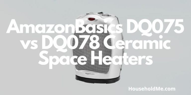 AmazonBasics DQ075 vs DQ078 Ceramic Space Heaters