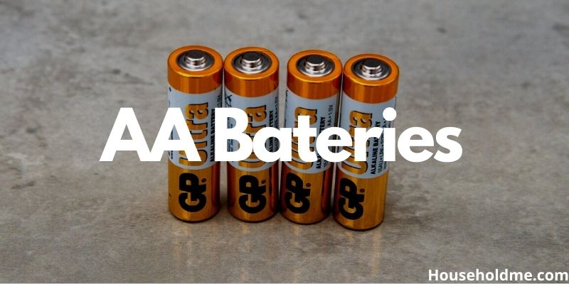 4 AA Batteries = 100 Grams