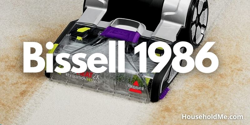 Bissell ProHeat 2X Revolution Max Clean Pet Pro Full-Size Carpet Cleaner, 1986