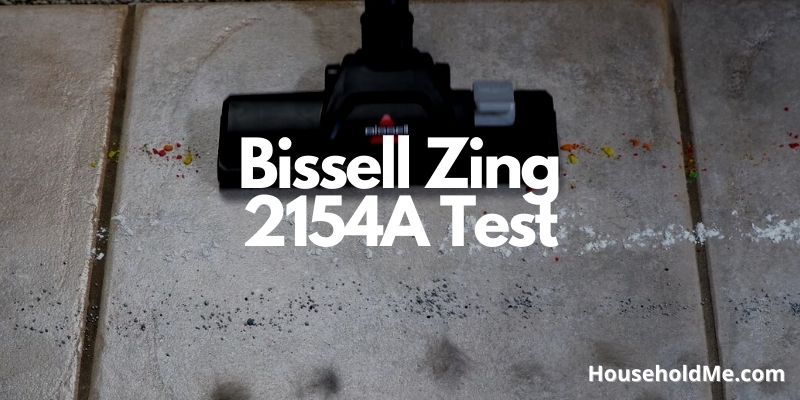 Bissell Zing 2154A Test