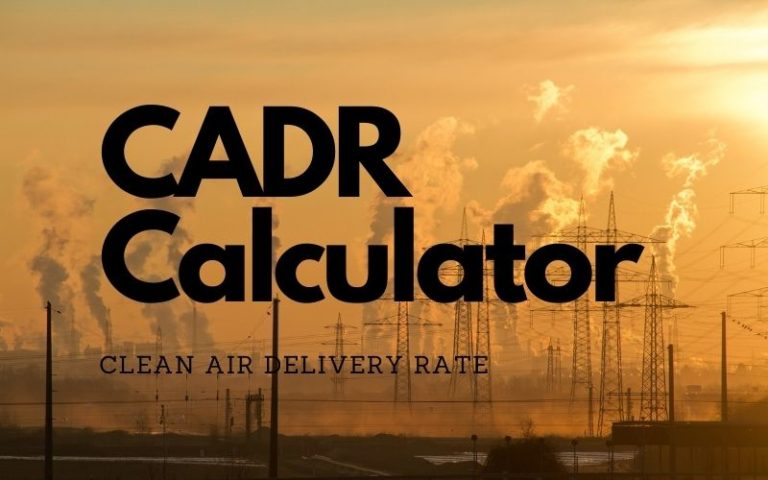 Clean Air Delivery Rate