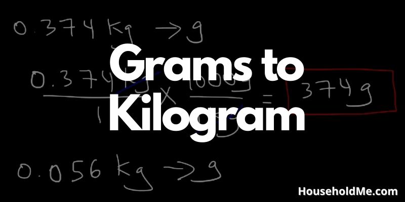 Grams to Kilogram