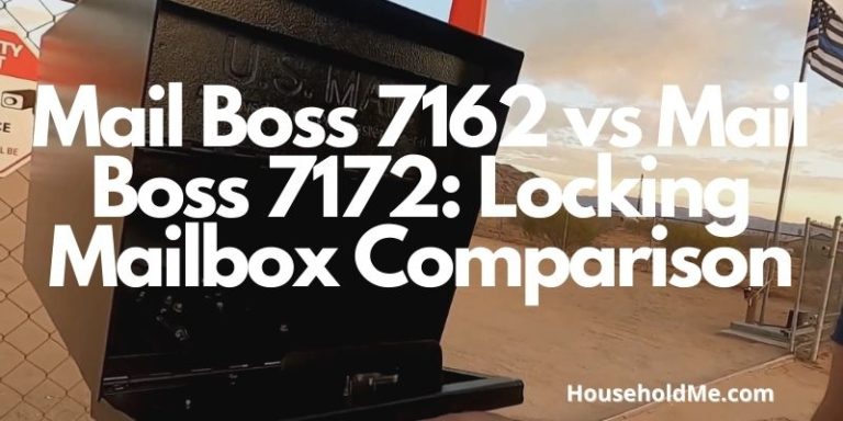 Mail Boss 7162 vs Mail Boss 7172: Locking Mailbox Comparison