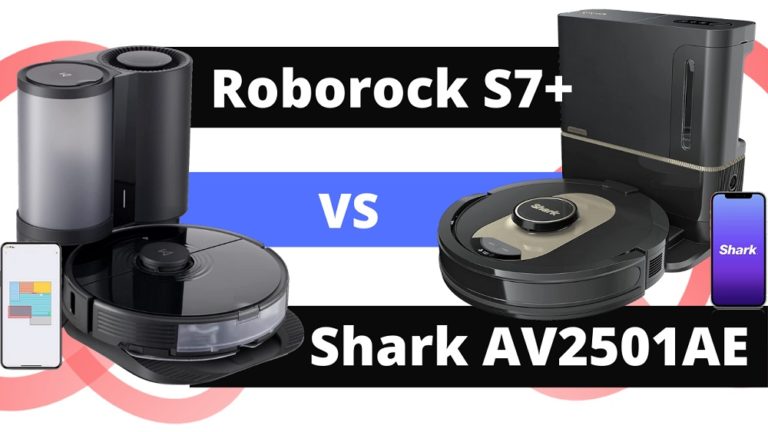Roborock S7+ vs Shark AV2501AE AI