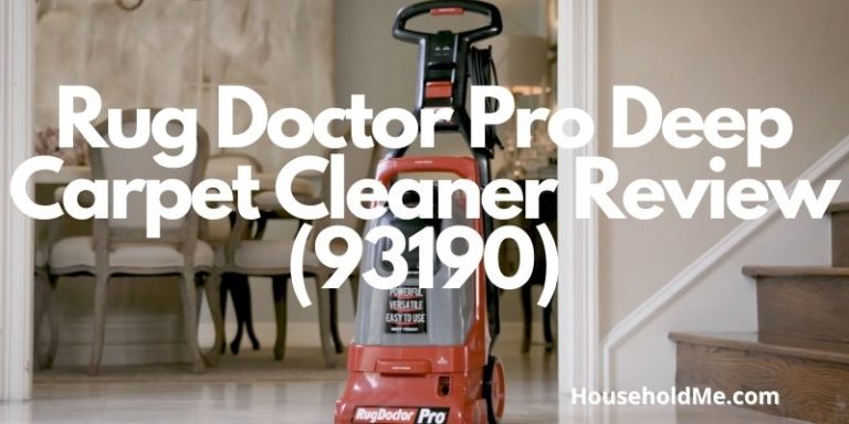 Rug Doctor Pro Deep Carpet Cleaner Review (93190)