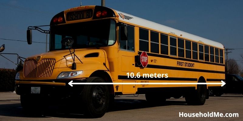 School Bus Equals Almost 10 Meters