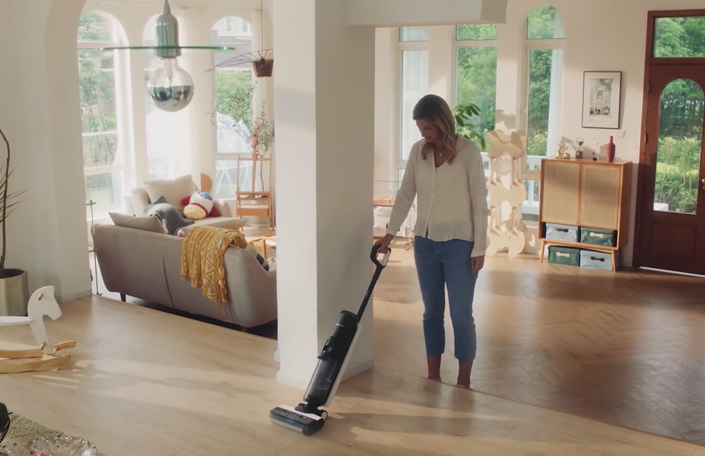 Tineco Floor ONE S5 Combo 2-in-1 Smart Cordless Wet-Dry Vacuum Cleaner and HandVac, Great for Sticky Messes and Pet Hair, Lightweight, Ultra-Quiet, with Smart Display, Wi-Fi, App and Voice Guide